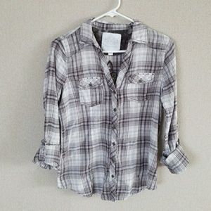 Plaid Button Down Shirt